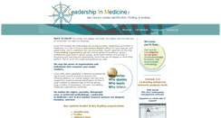 Desktop Screenshot of leadershipinmedicine.com